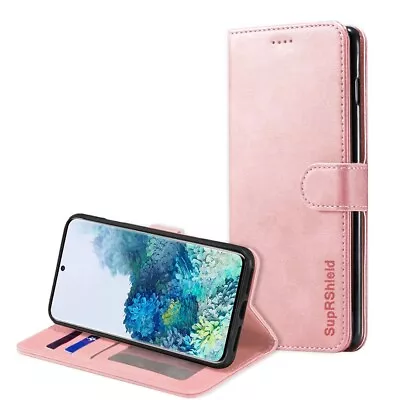 For Samsung Galaxy S24 S23 S21 S20 Ultra FE S10 S9 Plus Wallet Flip Case Cover • $10.99