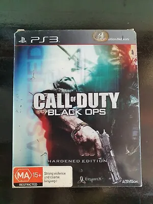 Call Of Duty Black Ops Hardened Edition - PS3 - COMPLETE WITH MANUAL. • $29.95