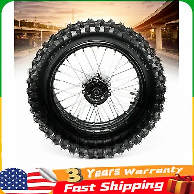 14  Fit 125cc Dirt Pit Bike Apollo Taotao Rear Wheel Rim 90/100-14 Tire Assembly • $84.55