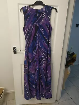 Windsmoor Jacques Vert Group Purple  Blue &Multi Dress Size 14 • £11