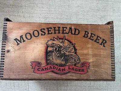 $59.99 • Buy Vintage Moosehead Wooden Beer Crate