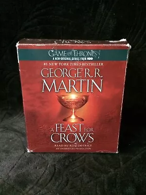 A Song Of Ice And Fire: A Feast For Crows George R.R. Martin Audiobook 27 Discs • $17.98