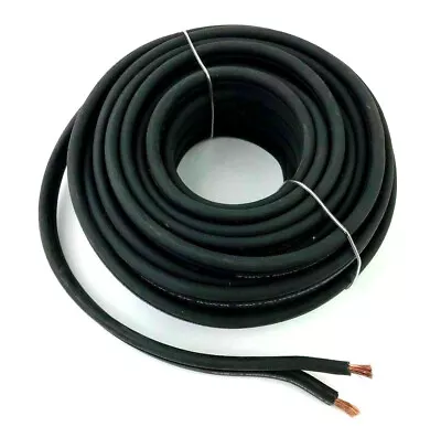 Car Home Audio CCA Speaker Wire Cable BLACK 12 14 16 18 Gauge Marine Grade LOT • $15.90