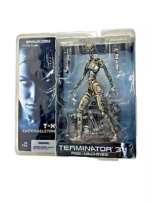 Terminator 3 T-X Endoskeleton Action Figure 2003 McFarlane Toys • $69.99