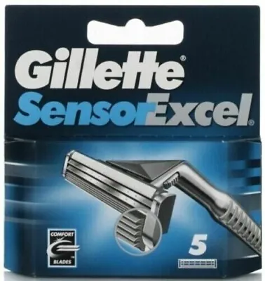 Gillette Sensor Excel Razor Blades - 5 Pack • £6.99