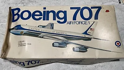 Entex Vintage Boeing 707 Air Force 1  #8519 1/100th Scale Unassembled • $32
