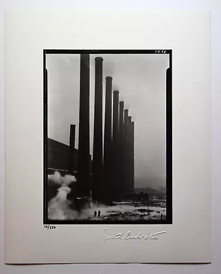 Margaret Bourke-White (1904 - 1971) - Otis Steel Smokestacks Cleveland - 1928 • $533.36