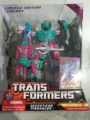 Limited Edition 2010 Seacons Piranacon G1 Commemorative Sealed In Box • $259