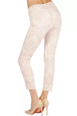 New J Brand Jeans $202 835 Baroque Mid-rise Capri In Romantic Sz 25 • $29.99