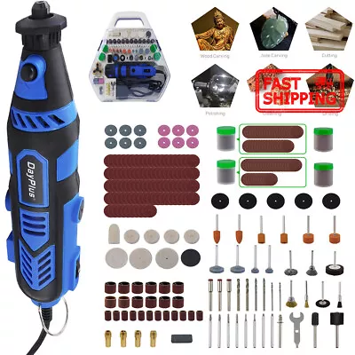 252pc Electric Rotary Mini Drill & Bit Set Jewellery Making Craft Hobby Tool Kit • £18.40