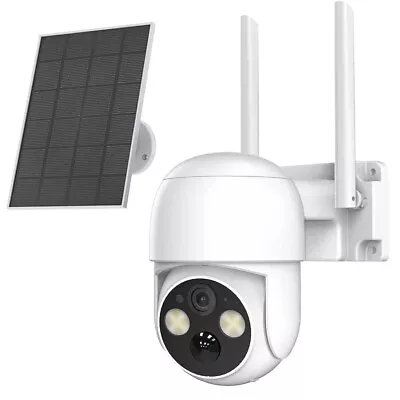 XVIM 1080P Wireless Solar Camera Waterproof Recharge 2.4G Wi-Fi Security Camera • $40.99