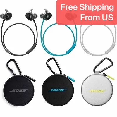 Bose SoundSport Wireless Bluetooth In Ear Headphones Earphones Open Box - BLACK • $98.98