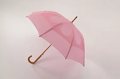 GustBuster Classic 48  Dual Canopy Windproof Umbrella Pink • $59.95