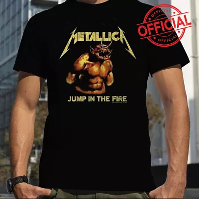 Metallica Attractive T-Shirtmetallica Jump In The Fire Vintage Shirt HH3874 • $18.99