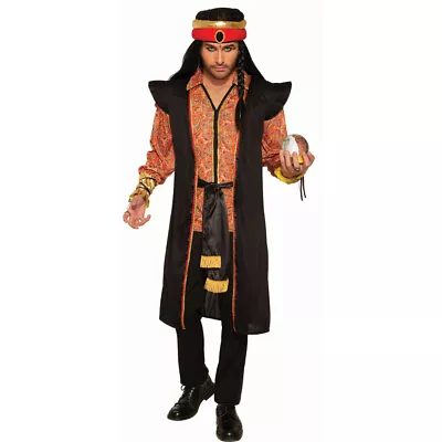 Mens Mystic Fortune Teller Jafar Halloween Costume • $35.96