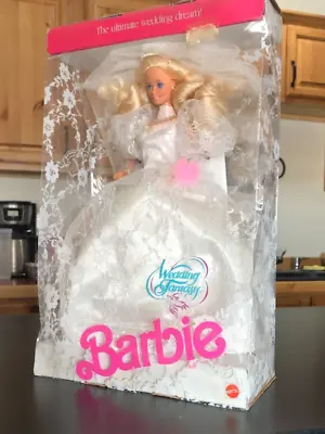 Wedding Fantasy Barbie-1989-No Code-MIB-Free Shipping • $35