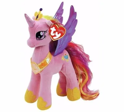 Ty Sparkle My Little Pony 8  Plush Alicorn Princess Cadance With Tags  • $29.99