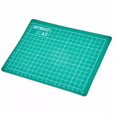 Cutting Mat A5 Crafting DIY Non-Slip Grid Lines Amtech AM-S0542 • £4.43