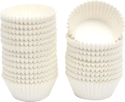 $13.95 • Buy 300 Count Jumbo Cupcake Liners White Gaint Muffin Liners Food Grade Baking Cups