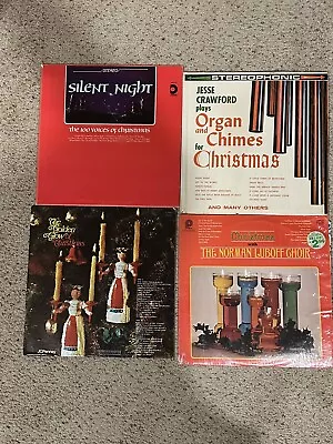 Lot Of 4 Christmas Records Vintage Vinyl 12  LP 33 Rpm Albums GD-VG+ • $9.99