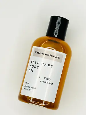 Self Care Body Oil Bath Oil Vanilla Musk Scent With Licorice Root For Glowing • $7.55