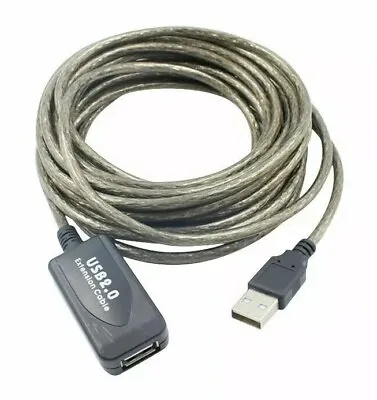 $10 • Buy 10M High Speed USB 2.0 Male To Female Extension Cable - Used