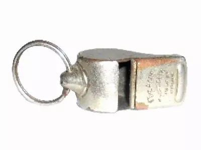 Antique THE ACME THUNDERER  Made In England  Military Police Trench Whistle • $34.99