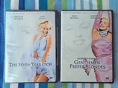 Marilyn Monroe Gentlemen Prefer Blondes The Seven Year Itch Diamond Dvd New • $22.55