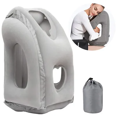 $16.96 • Buy Inflatable Travel Pillow,Ergonomic Neck And Head Support Pillow,Air Plane Pillow
