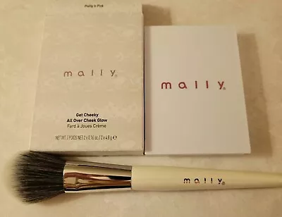 Mally Get Cheeky All Over Glow Blush/Contour W/Brush *PRETTY IN PINK* BNIB  • $11.88