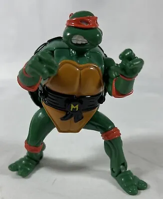 Vintage 1992  Teenage Mutant Ninja Turtles Mutatin'  Michaelangelo  Figure 1294 • $8