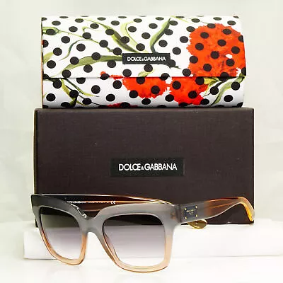 Authentic Dolce & Gabbana Womens Vintage Sunglasses Grey DG 4286 3074/13 34994 • $156.61