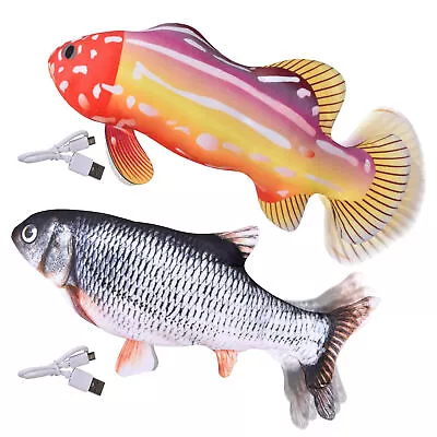 Floppy Fish Dog Toy Flappy Fish Interactive Dog Toy Flopping Fish Toy For Dogs • $19.37