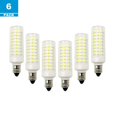 $19.99 • Buy 6x E11 LED Bulbs Mini Candelabra Base 110V 7W 102-2835 SMD Ceiling Fan Light H