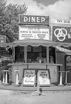 1940 Roadside Diner Near Berwyn Maryland Old Photo 13  X 19  Reprint • $21.24