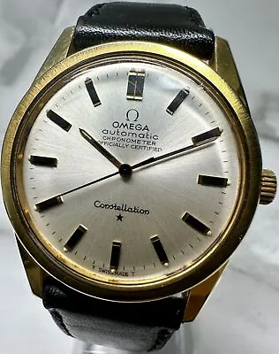 Omega Constellation Vintage Chronometer Automatic Mens Watch Authentic Working • $1485.11