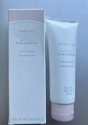 Mary Kay TimeWise 3-in-1 Facial Cleanser 4.5 Oz. All Skin Types NIB 869200 • $24.98