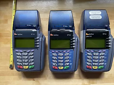 Lot Of 3  VeriFone Vx510 Credit Card Terminal Untested Units Only • $12