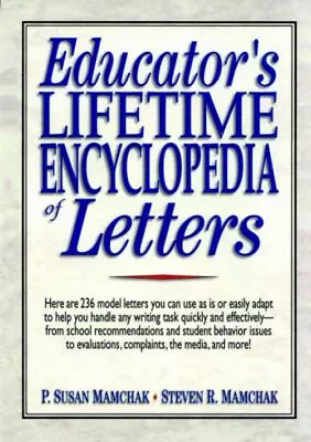 Educator's Lifetime Encyclopedia Of Letters Paperback • $6.18