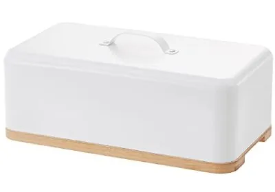 Modern Bread Box For Kitchen Countertop Large Metal Bread Keeper Storage Contain • $31.24