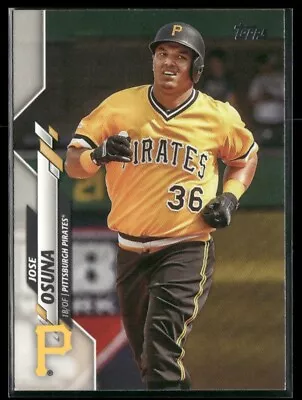 2020 Topps Series 2 Base Jose Osuna Pittsburgh Pirates #375 • $0.99