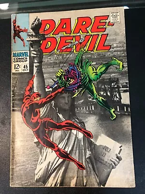 Daredevil #45 Marvel Comics 1968 • $14.99