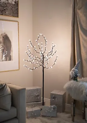 £22.99 • Buy Christmas White LED Blossom Tree Light Indoor Outdoor Lighting Decoration 150cm