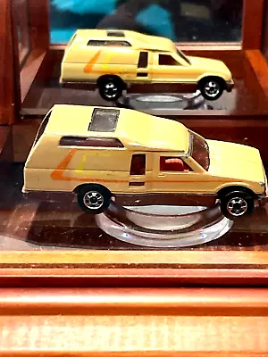 Vintage 1980 Hot Wheels Minitrek Tan 1:64 Diecast Camper Van Hong Kong - Nice • $10