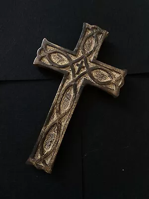 Rustic Looking Design Wooden Cross. Crucifix • £6