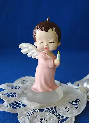 Hallmark Ornament  1990 Rosebud Mary's Angels #3 In The Series • $14.95