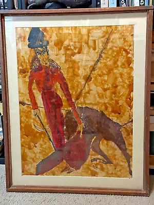 Matador Painting Cyn Nassar • $150