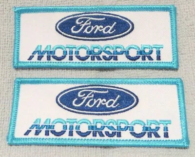 Set Of 2 - Ford Motorsport Dealer Patches Original - Very Rare - Vintage Mustang • $34