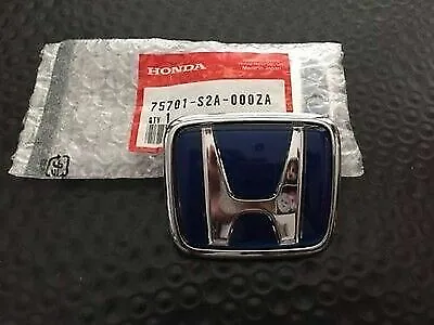 Honda 75701-S2A-000ZA S2000 S2K Rear Emblem Budge Blue JDM OEM GENUINE NEW JAPAN • $54