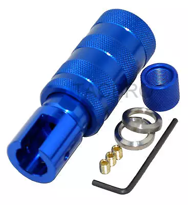 Ruger 1022 Muzzle Brake Adapter For Non-Thread 10/22 - Blue Anodized Aluminum • $29.99